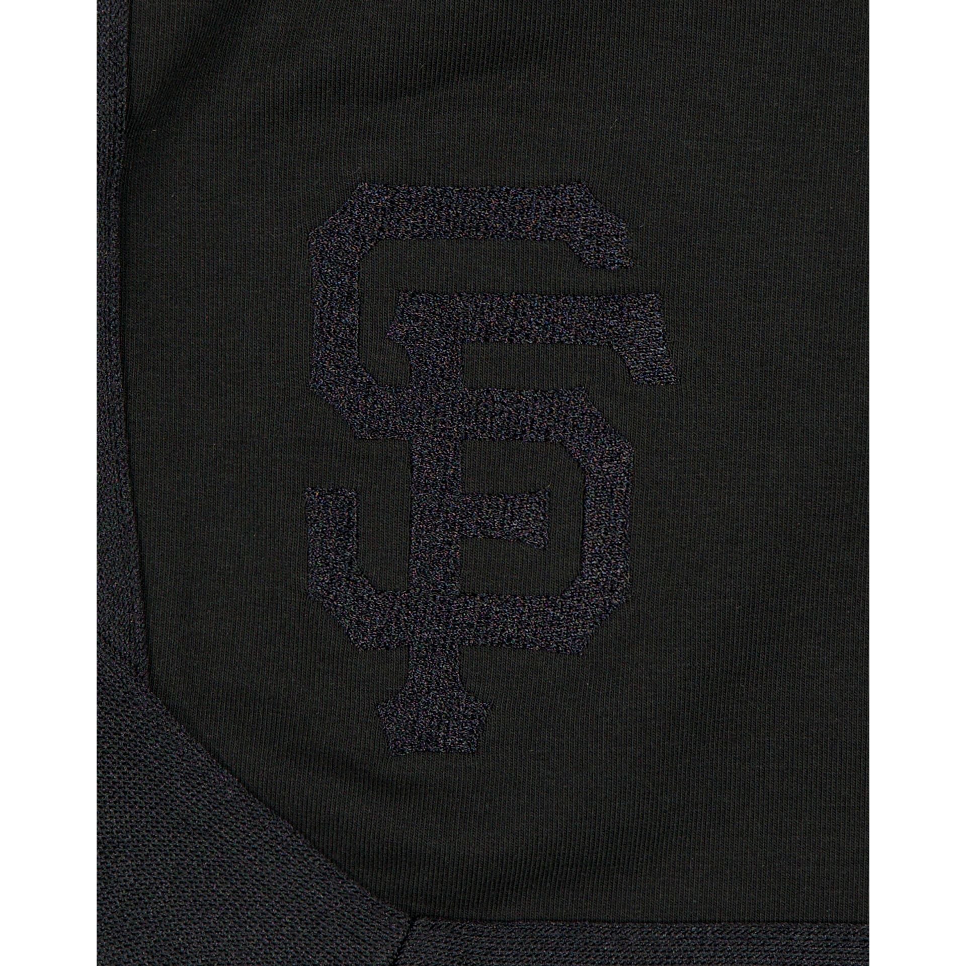 San Francisco Giants Black on Black Logo Select Shorts