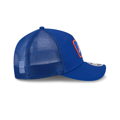 New York Mets Tonal Patch 9FORTY M-Crown A-Frame Trucker Hat