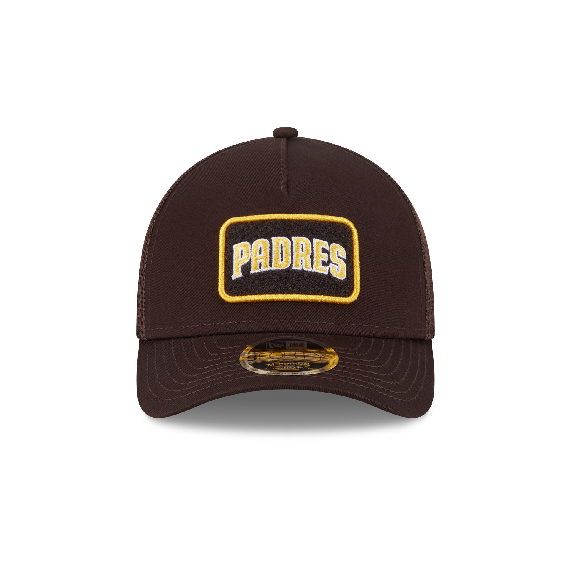 San Diego Padres Tonal Patch 9FORTY M-Crown A-Frame Trucker Hat