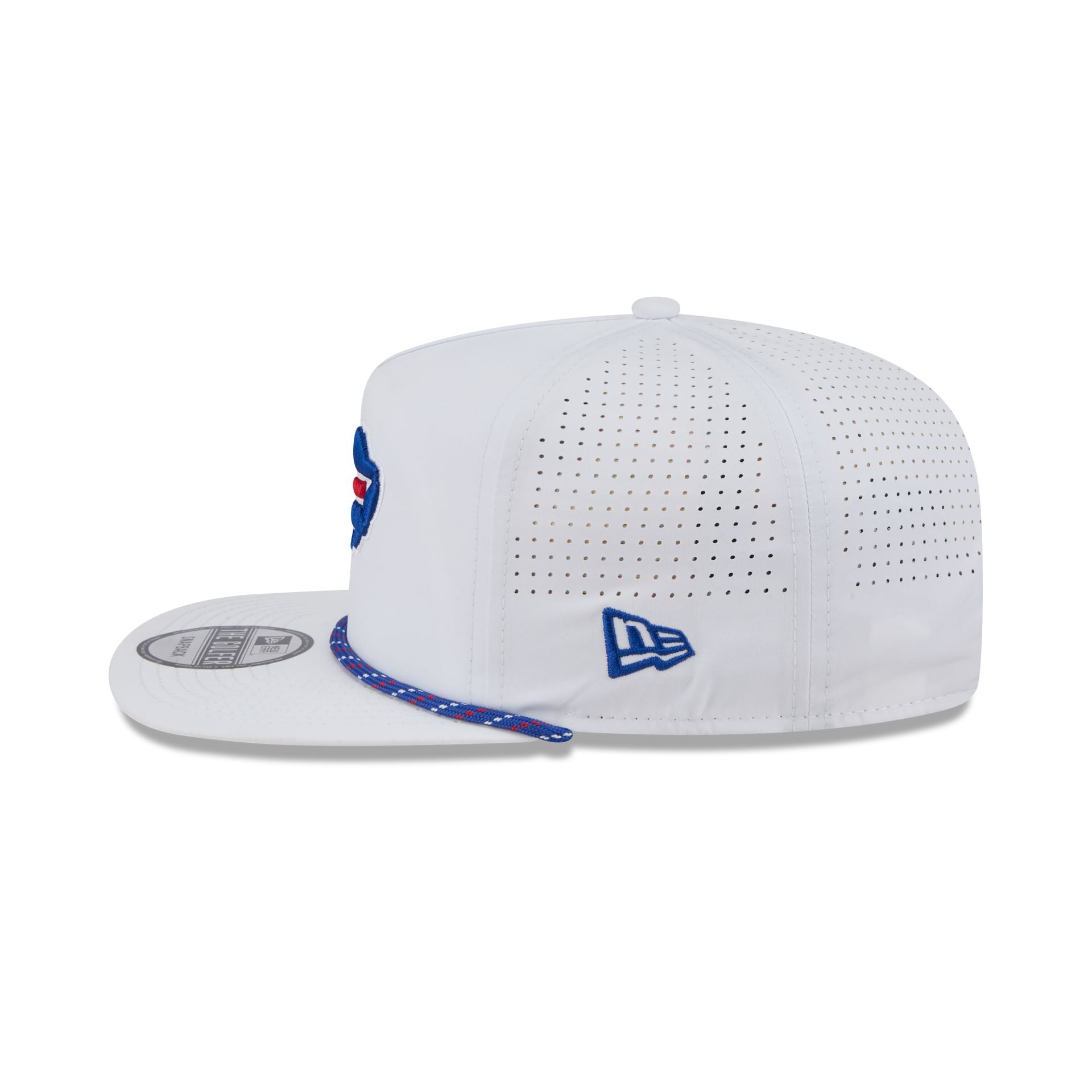 Buffalo Bills Optic White Performance Rope Golfer Hat