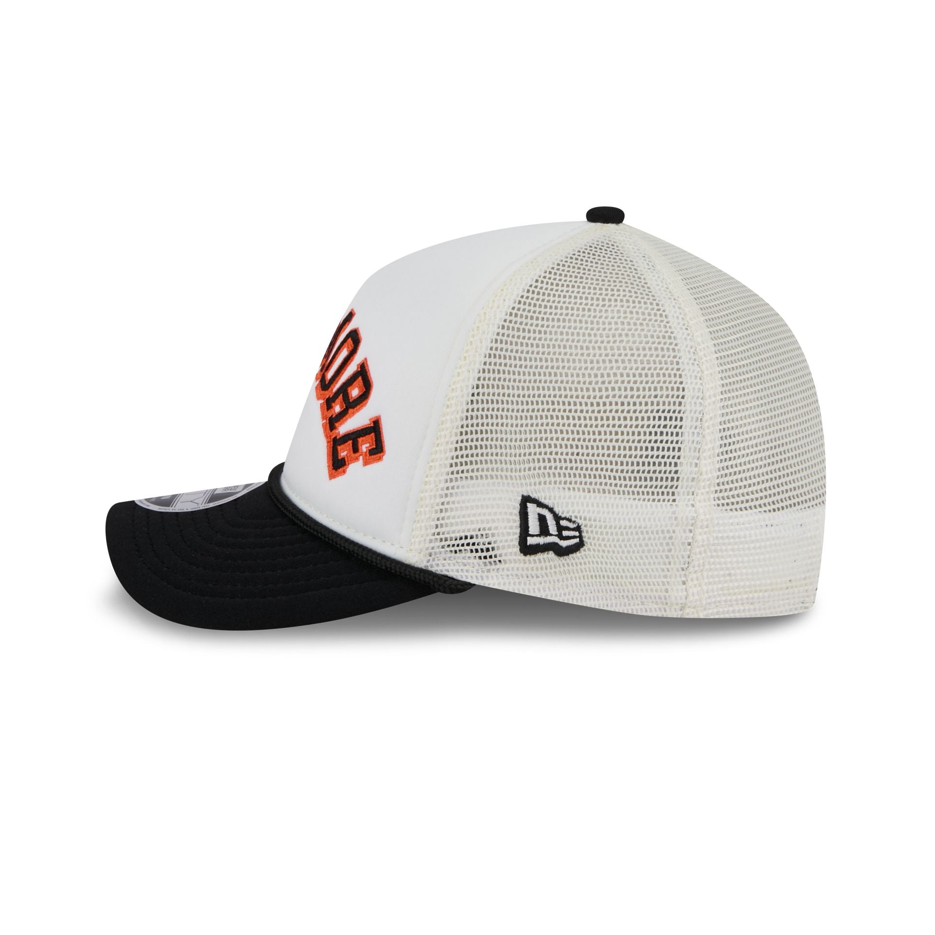 Baltimore Orioles Chrome Arch 9FORTY M-Crown A-Frame Trucker Hat