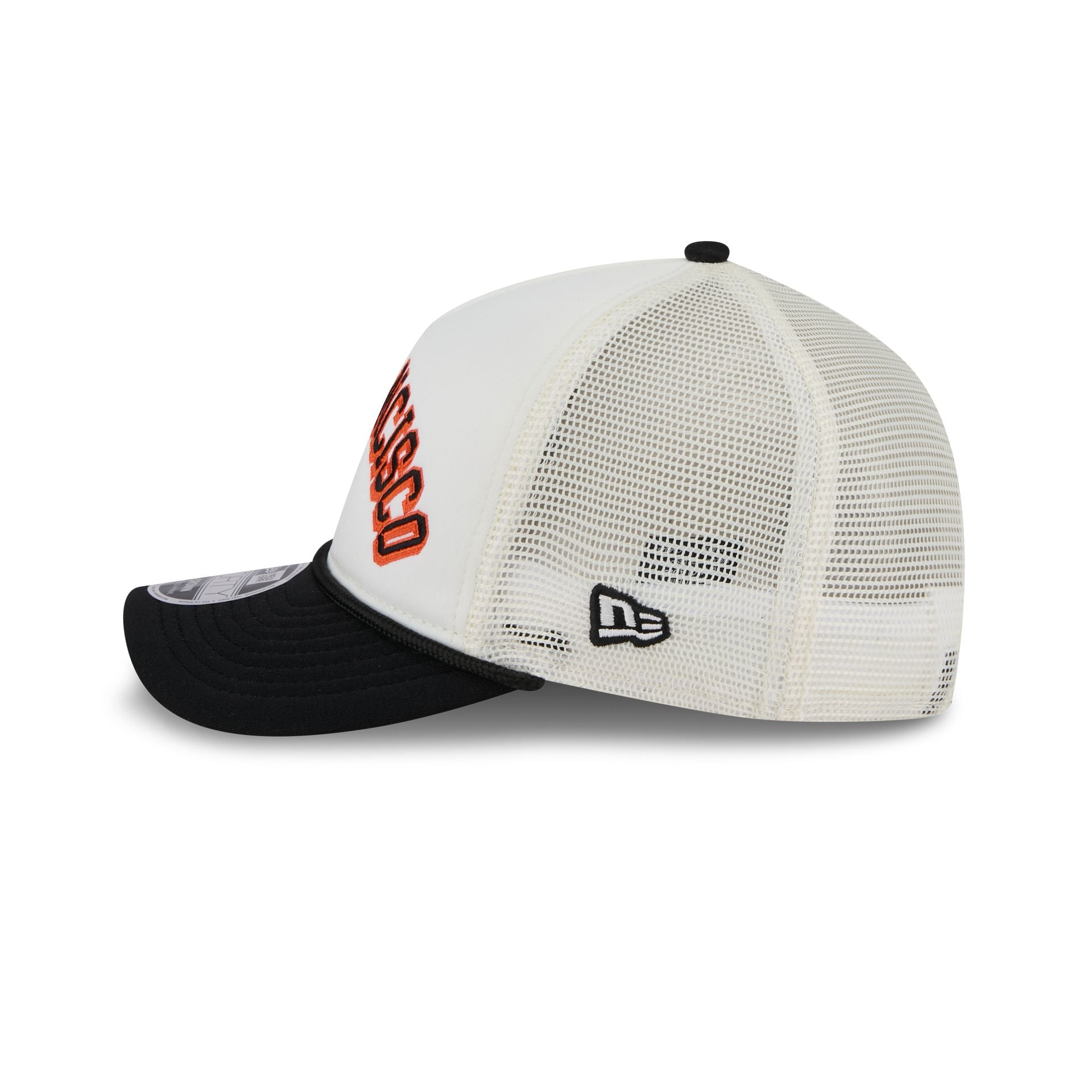 San Francisco Giants Chrome Arch 9FORTY M-Crown A-Frame Trucker Hat
