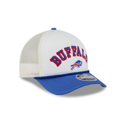 Buffalo Bills Chrome Arch 9FORTY M-Crown A-Frame Trucker Hat