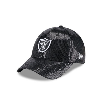 Las Vegas Raiders Sequin Women's 9FORTY Adjustable Hat