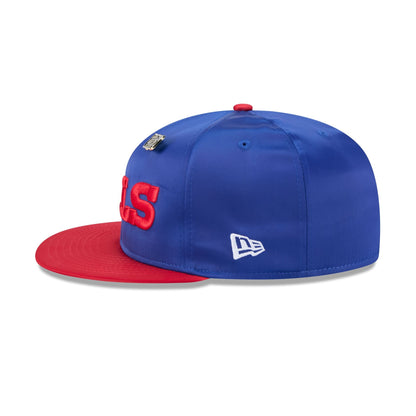 Buffalo Bills Spring Satin 59FIFTY Fitted Hat