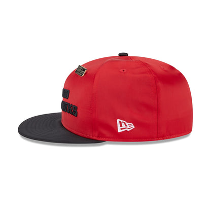 Chicago Blackhawks Spring Satin 59FIFTY Fitted Hat