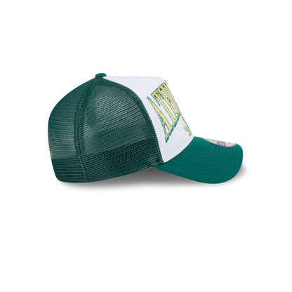 Athletics Distressed 9FORTY A-Frame Trucker Hat