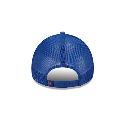 New York Mets Distressed 9FORTY A-Frame Trucker Hat