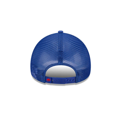 Buffalo Bills Distressed 9FORTY A-Frame Trucker Hat