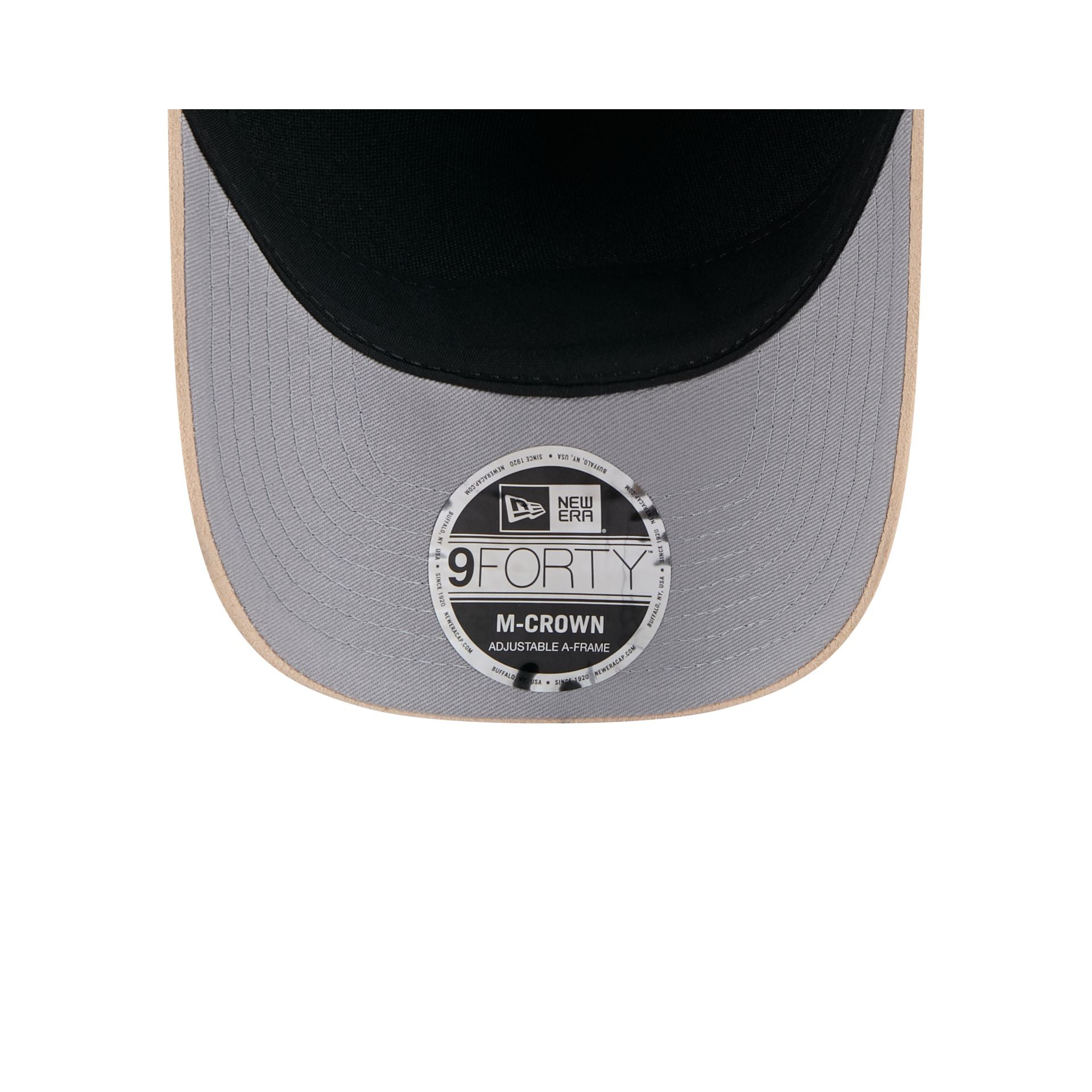 New York Mets Suede Patch 9FORTY M-Crown A-Frame Adjustable Hat