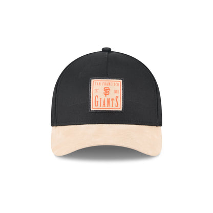 San Francisco Giants Suede Patch 9FORTY M-Crown A-Frame Adjustable Hat