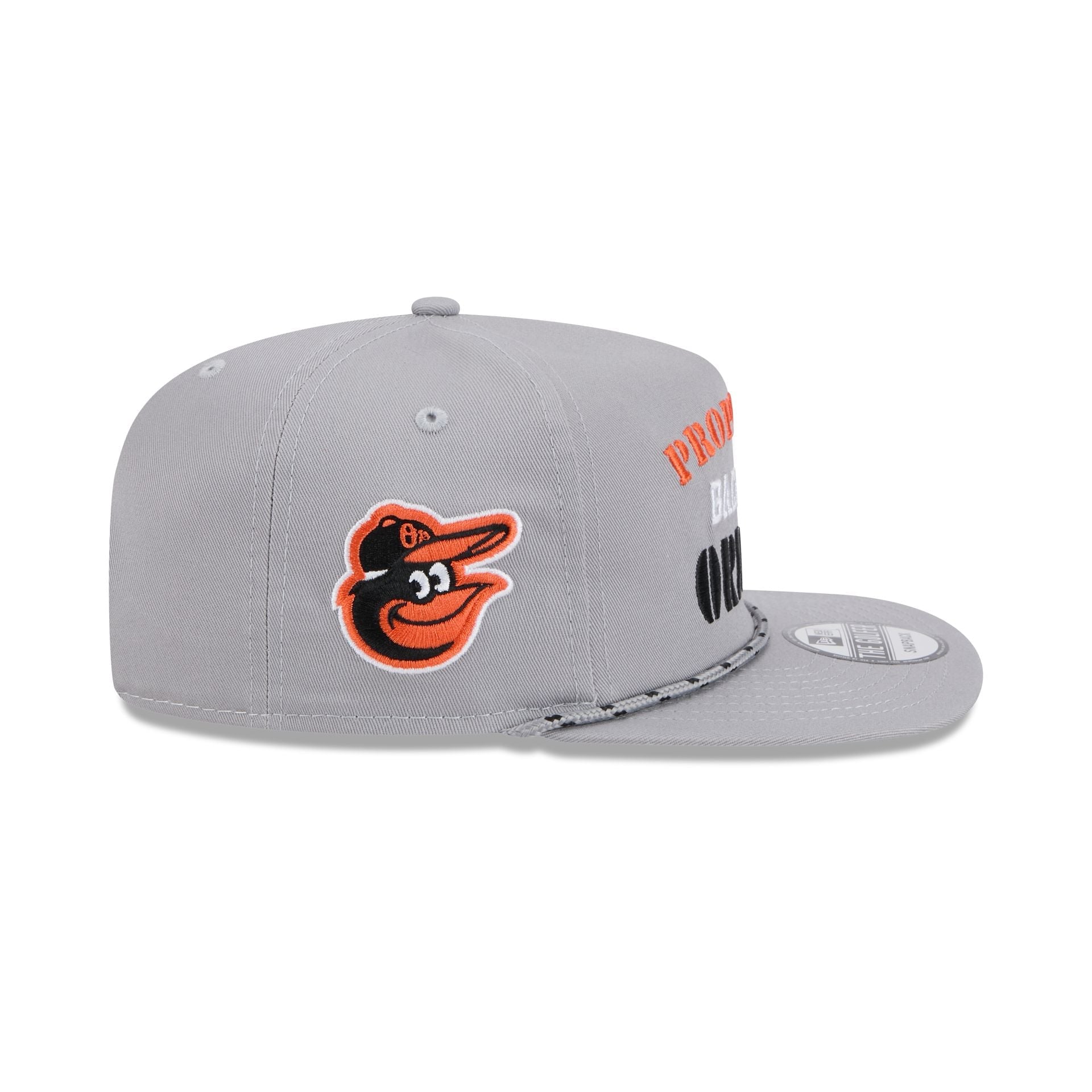 Baltimore Orioles Vintage Gray Rope Golfer Hat