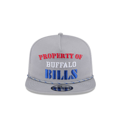 Buffalo Bills Vintage Gray Rope Golfer Hat