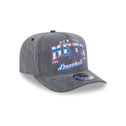 New York Mets Washed 9FIFTY A-Frame Snapback Hat