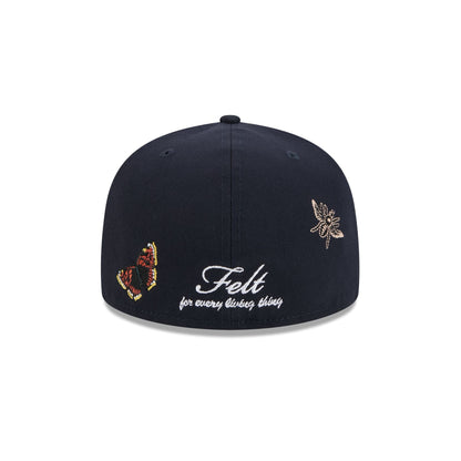 FELT x Detroit Tigers Navy 59FIFTY Fitted Hat