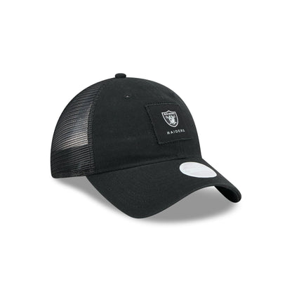 Las Vegas Raiders Women's Square Stitch 9TWENTY Trucker Hat