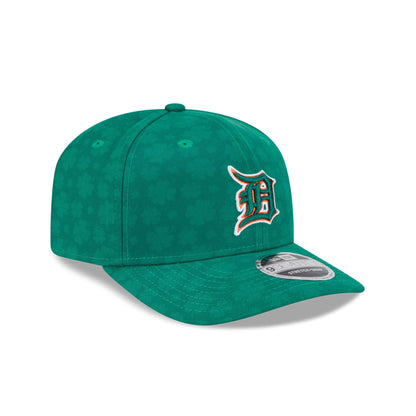 Detroit Tigers St. Patrick's Day 2025 9SEVENTY Stretch-Snap Hat