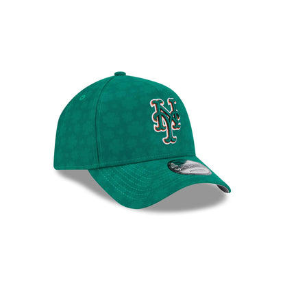 New York Mets St. Patrick's Day 2025 9FORTY A-Frame Trucker Hat