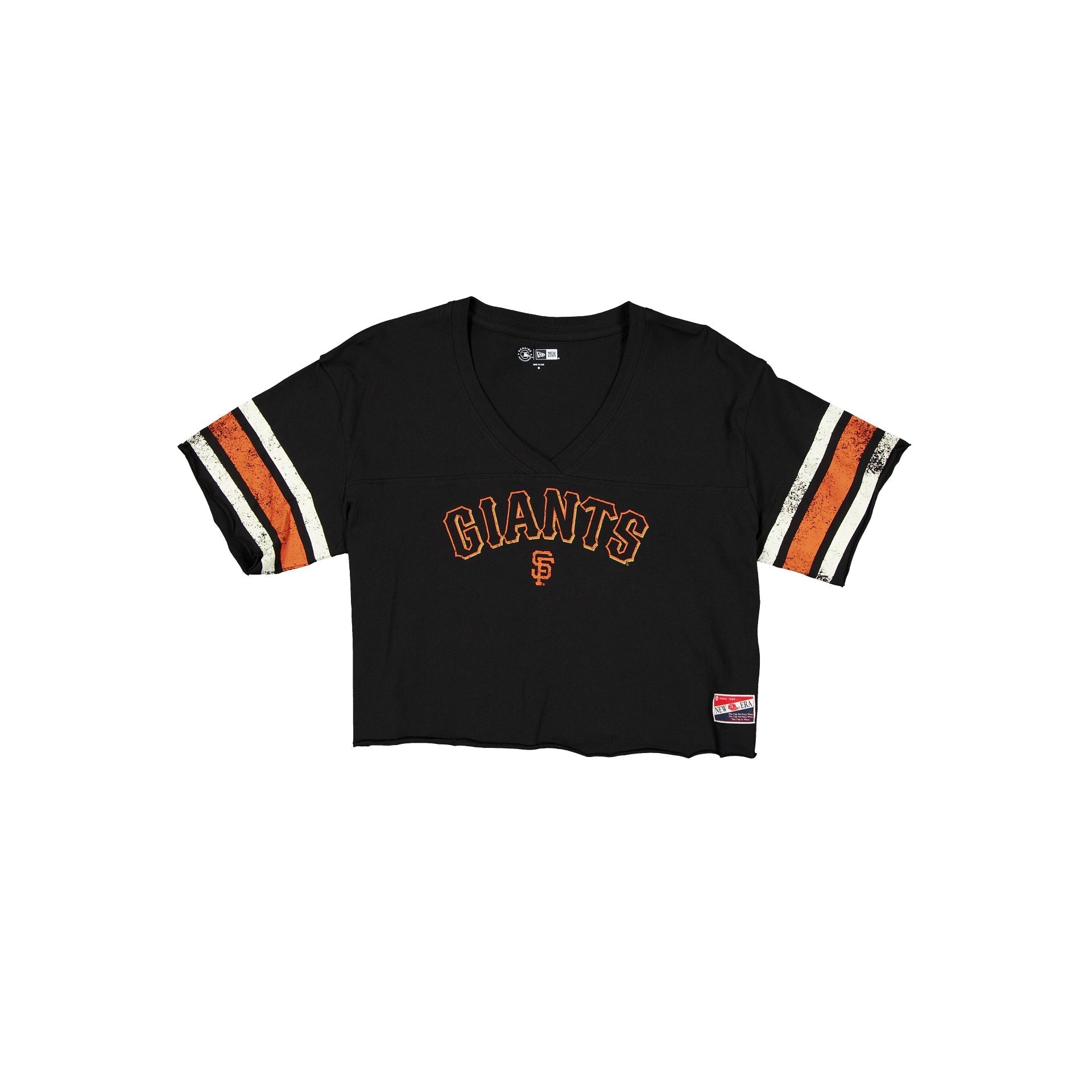 San Francisco Giants Throwback Cropped Women's T-Shirt