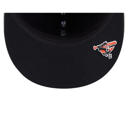 Baltimore Orioles 2025 Clubhouse Gray 59FIFTY Fitted Hat