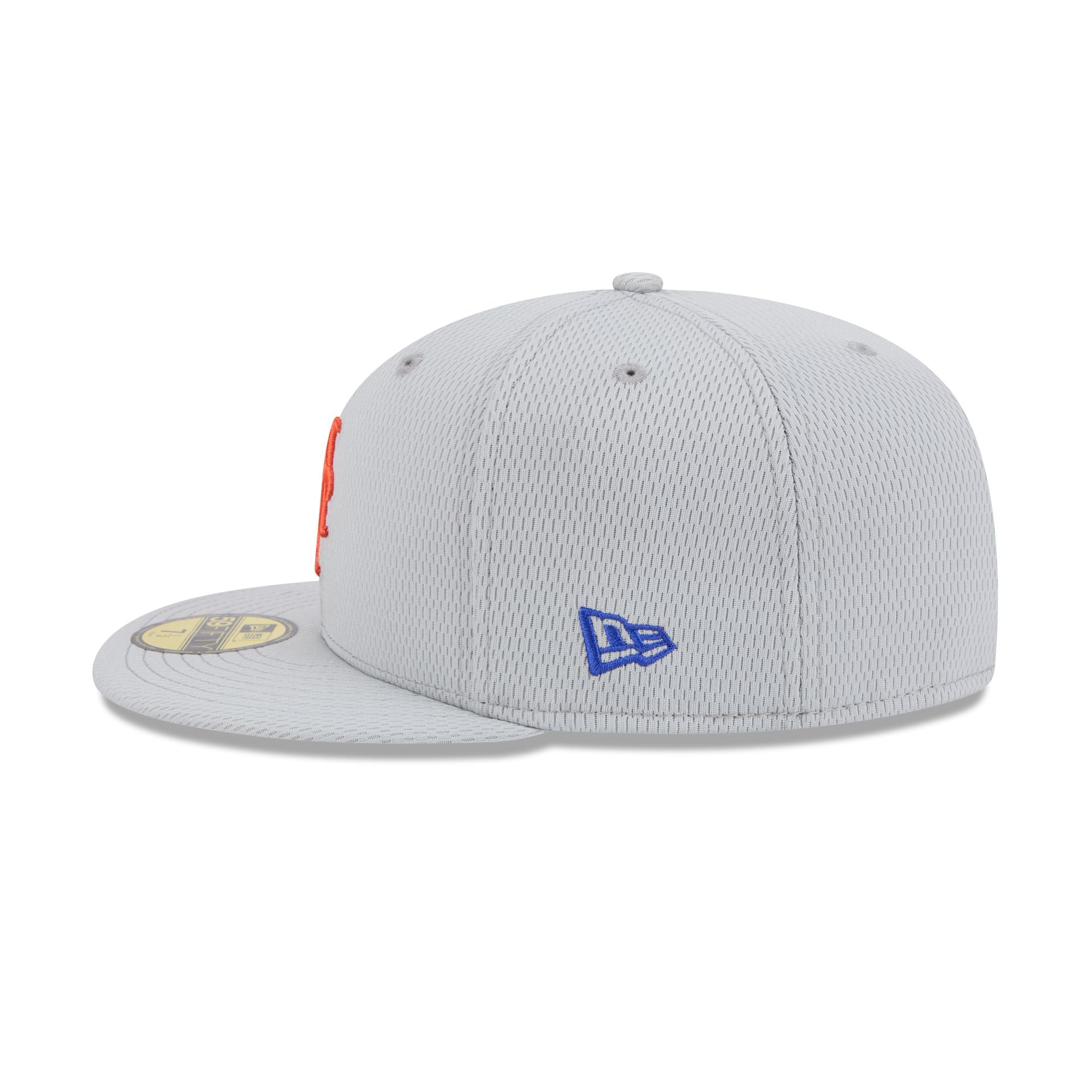 New York Mets 2025 Clubhouse Gray 59FIFTY Fitted Hat