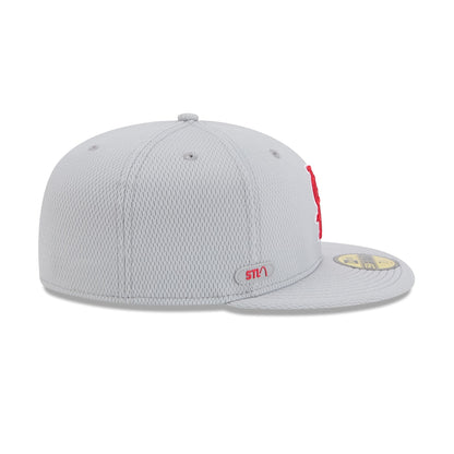 St. Louis Cardinals 2025 Clubhouse Gray 59FIFTY Fitted Hat