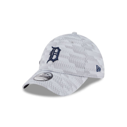 Detroit Tigers 2025 Clubhouse Gray 39THIRTY Stretch Fit