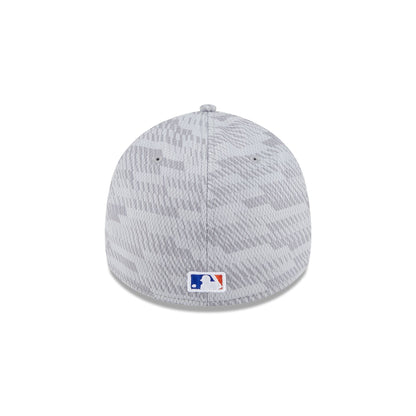 New York Mets 2025 Clubhouse Gray 39THIRTY Stretch Fit