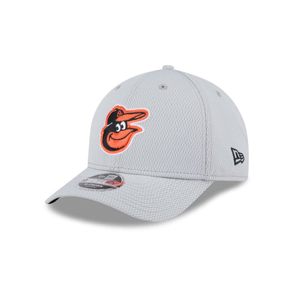 Baltimore Orioles 2025 Clubhouse Gray 9FORTY M-Crown Snapback Hat