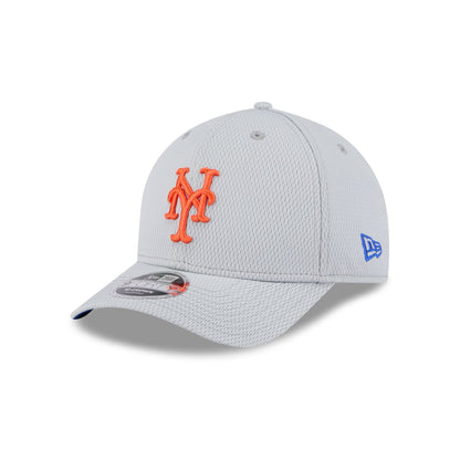 New York Mets 2025 Clubhouse Gray 9FORTY M-Crown Snapback Hat