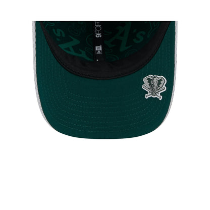 Athletics 2025 Clubhouse Gray 9FORTY M-Crown Snapback Hat