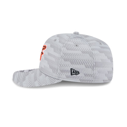 Baltimore Orioles 2025 Clubhouse Gray 9SEVENTY Stretch-Snap Hat