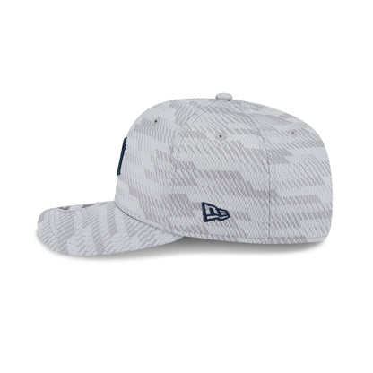Detroit Tigers 2025 Clubhouse Gray 9SEVENTY Stretch-Snap Hat