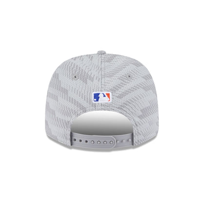 New York Mets 2025 Clubhouse Gray 9SEVENTY Stretch-Snap Hat