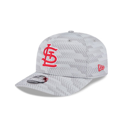St. Louis Cardinals 2025 Clubhouse Gray 9SEVENTY Stretch-Snap Hat