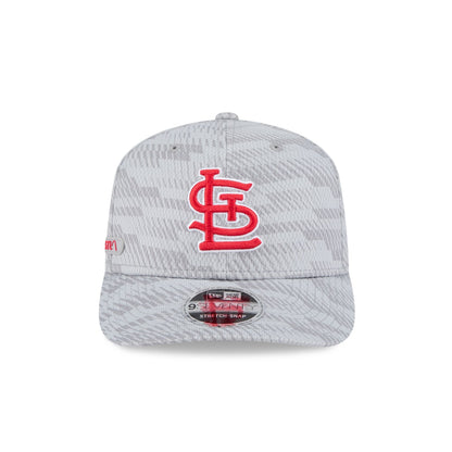 St. Louis Cardinals 2025 Clubhouse Gray 9SEVENTY Stretch-Snap Hat