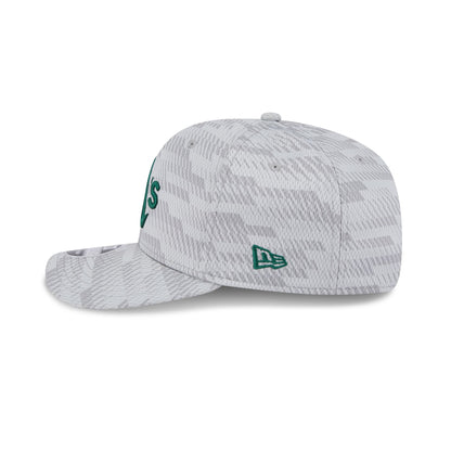 Athletics 2025 Clubhouse Gray 9SEVENTY Stretch-Snap Hat