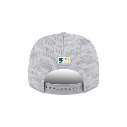 Athletics 2025 Clubhouse Gray 9SEVENTY Stretch-Snap Hat