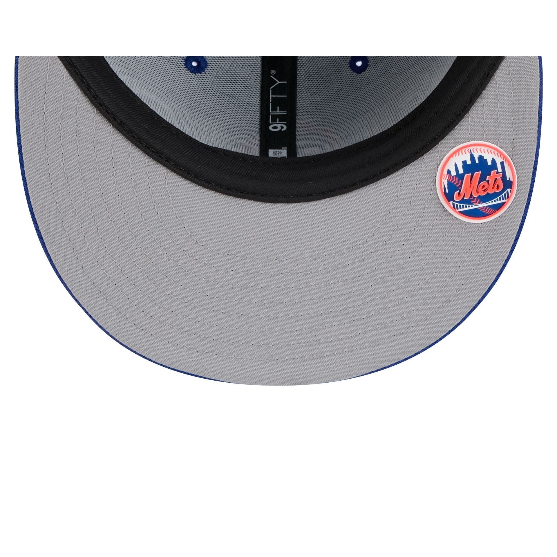 New York Mets 2025 Clubhouse Alt 9FIFTY Snapback Hat