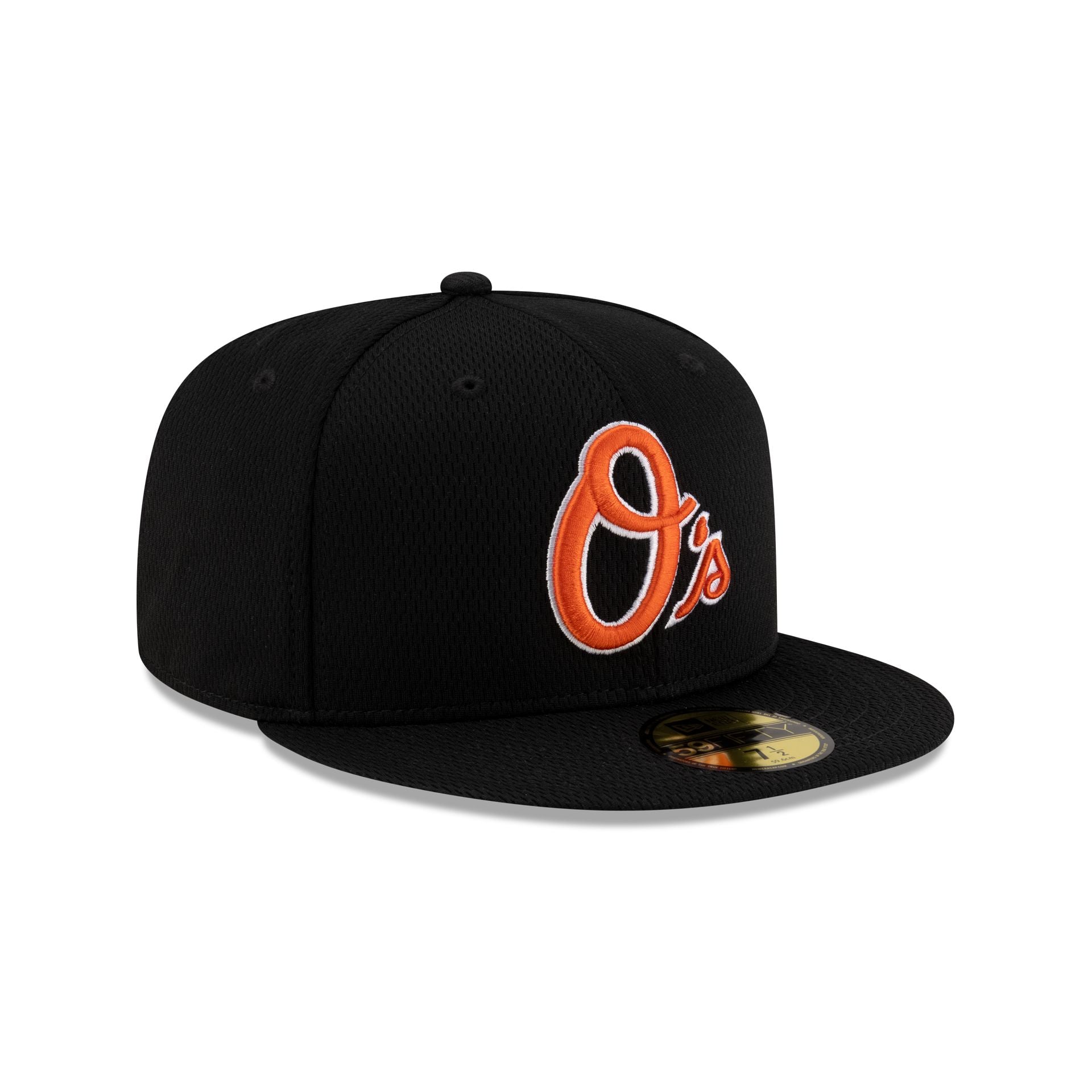 Baltimore Orioles 2025 Clubhouse Alt Black 59FIFTY Fitted Hat