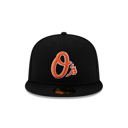 Baltimore Orioles 2025 Clubhouse Alt Black 59FIFTY Fitted Hat