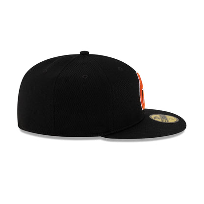 Baltimore Orioles 2025 Clubhouse Alt Black 59FIFTY Fitted Hat