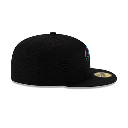 Arizona Diamondbacks 2025 Clubhouse Alt Black 59FIFTY Fitted Hat