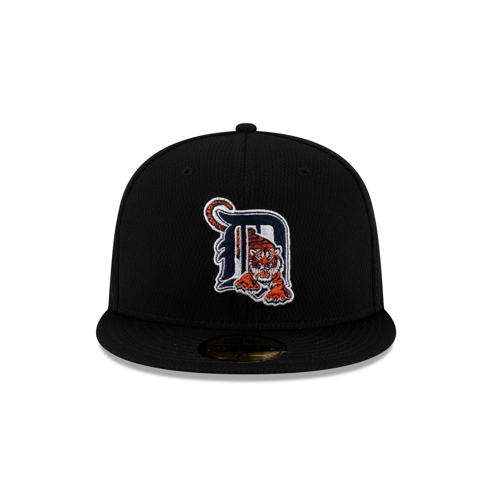 Detroit Tigers 2025 Clubhouse Alt Black 59FIFTY Fitted Hat