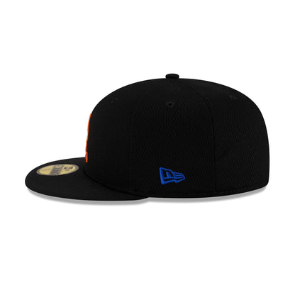 New York Mets 2025 Clubhouse Alt Black 59FIFTY Fitted Hat