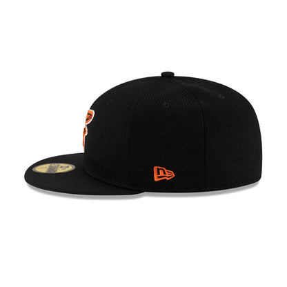 Baltimore Orioles 2025 Clubhouse Black 59FIFTY Fitted Hat
