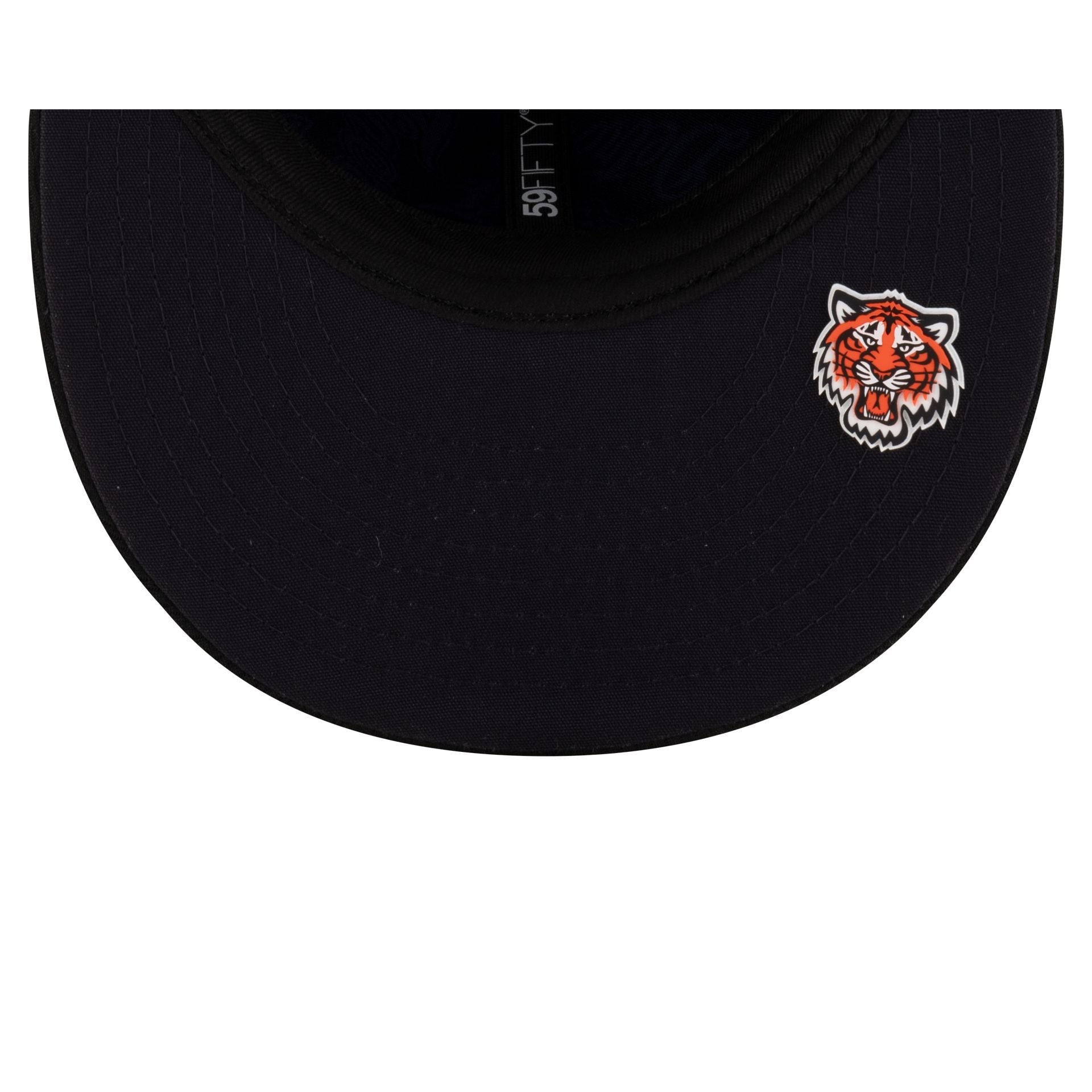 Detroit Tigers 2025 Clubhouse Black 59FIFTY Fitted Hat