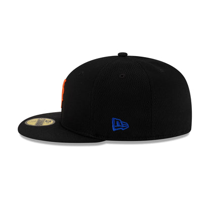New York Mets 2025 Clubhouse Black 59FIFTY Fitted Hat