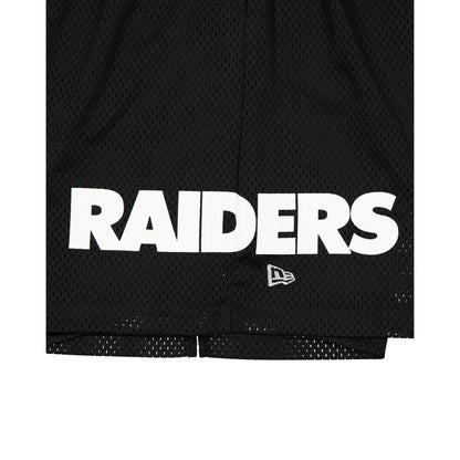 Las Vegas Raiders Mesh Black Shorts