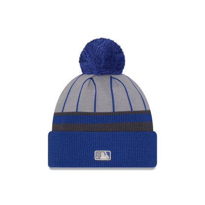 New York Mets 2025 Batting Practice Pom Knit Hat